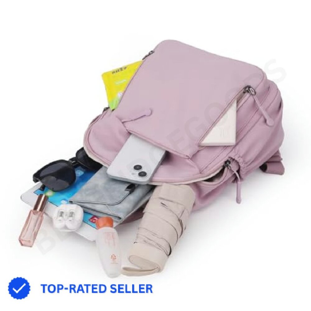 Mini Nylon Backpack Chic Lightweight Daypack Casu… - image 5